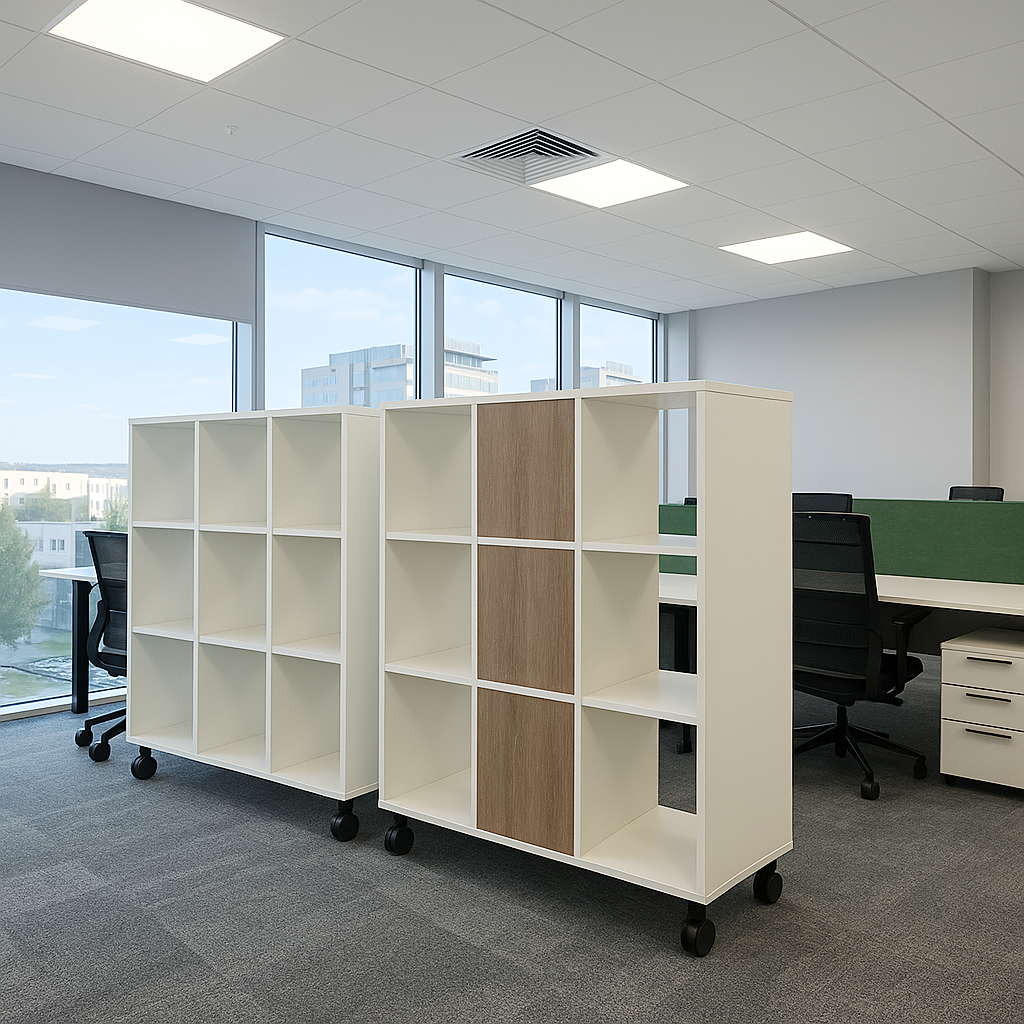 Стеллаж Мобильный х3