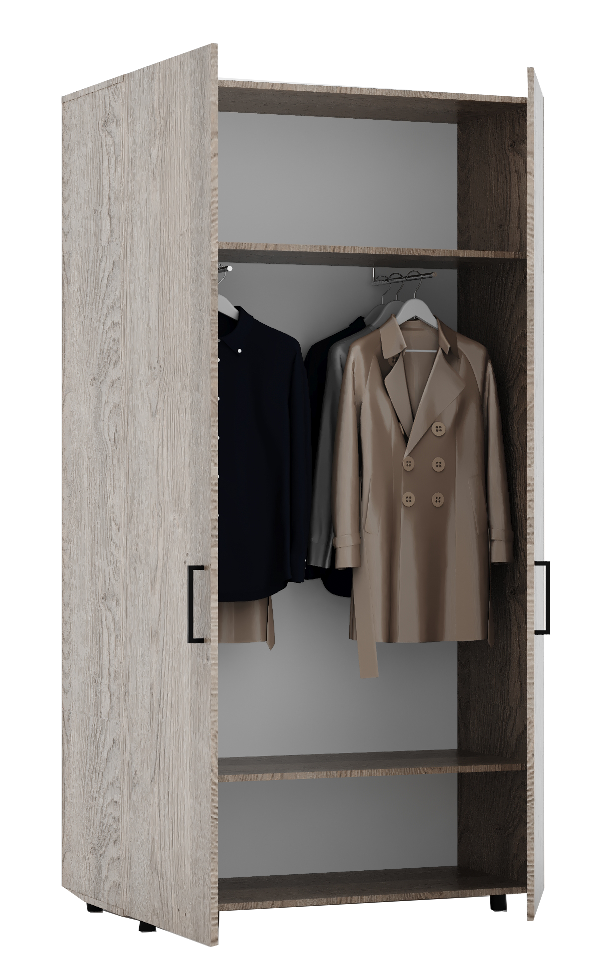 Шкаф платяной К-4 Evro2