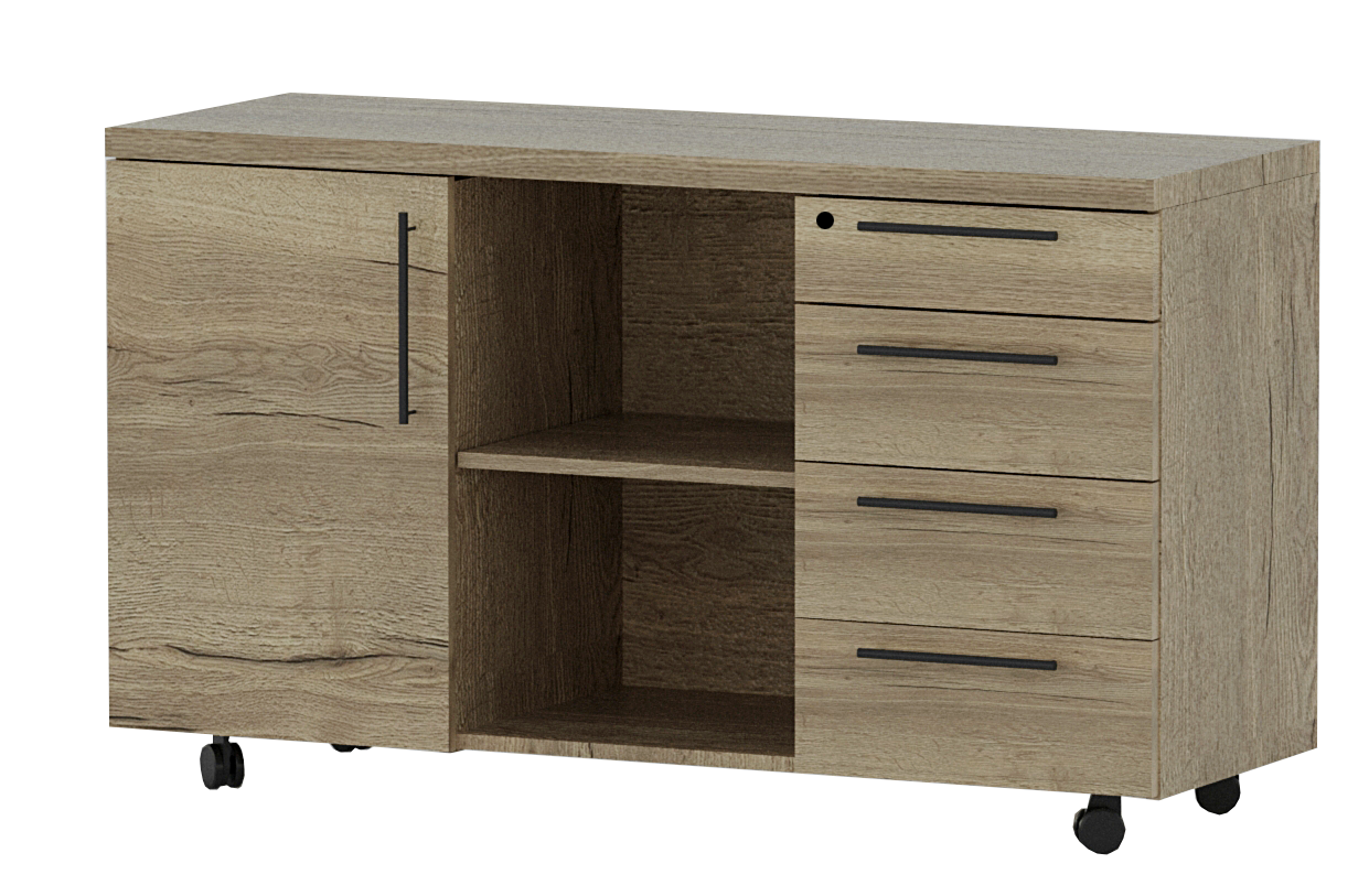 Тумба приставная на роликах Т-5