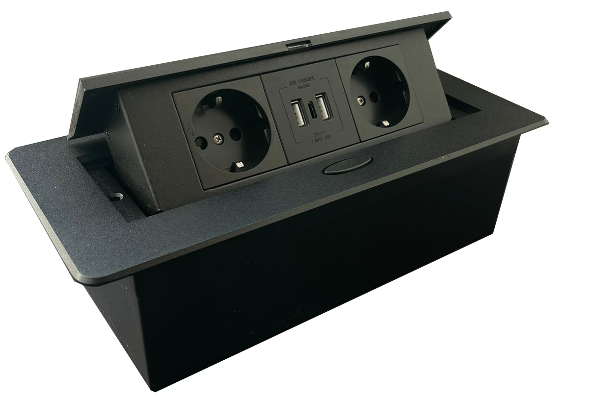 Выдвижной блок розеток