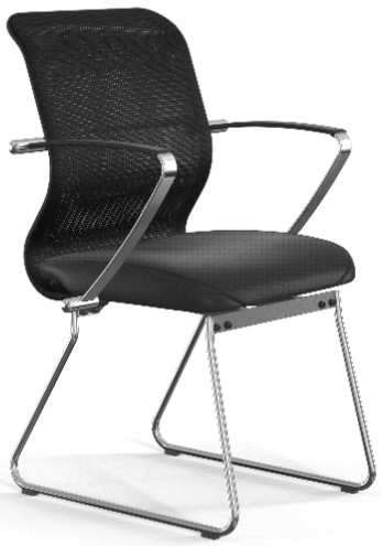 Кресло ErgoLife Sit 8 M4-9K - Mesh(X2)+EcoLeather(Extra) /Uh00/Wh12/K5cL(F1.Mc/F54)